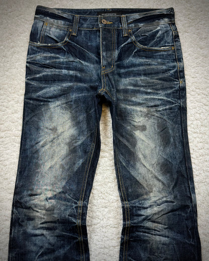 Of The Neige Clawmarks Washed Bootcut Denim