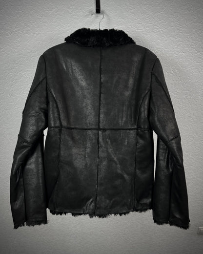 Shellac x Semantic Design Full Fur Interior Leather Jacket