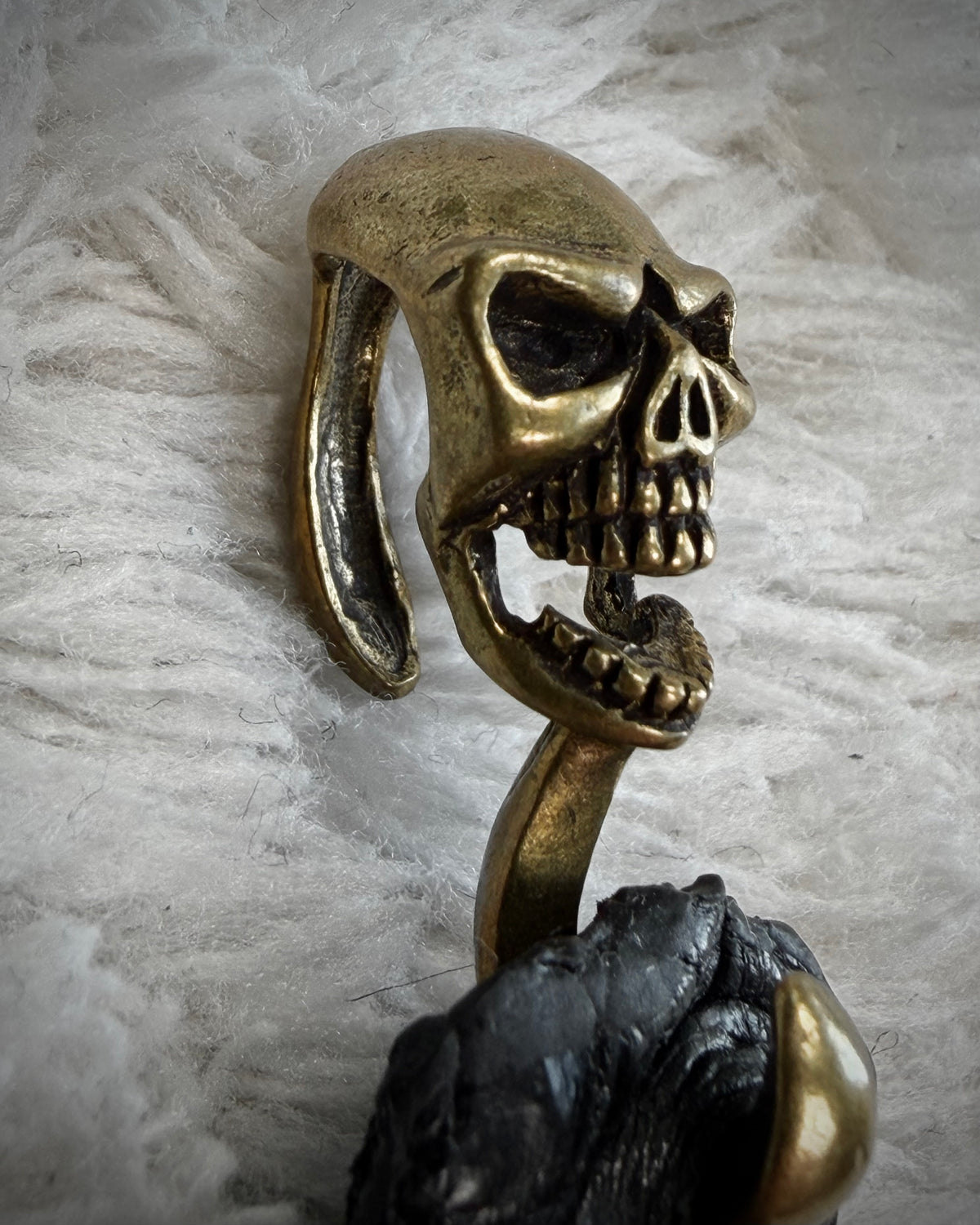 Raw Crocodile Skull Leather Bracelet