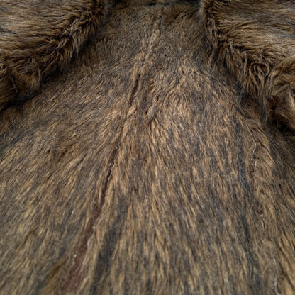 Schlüssel Scar Stitched Fur Jacket