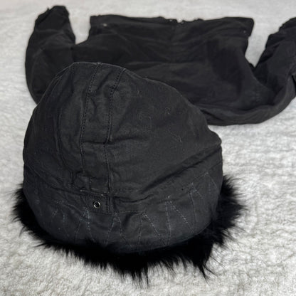 Tornado Mart Waxed Raccoon Fur Parka