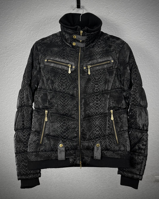 Bernings Sho Python Pattern Puffer Jacket