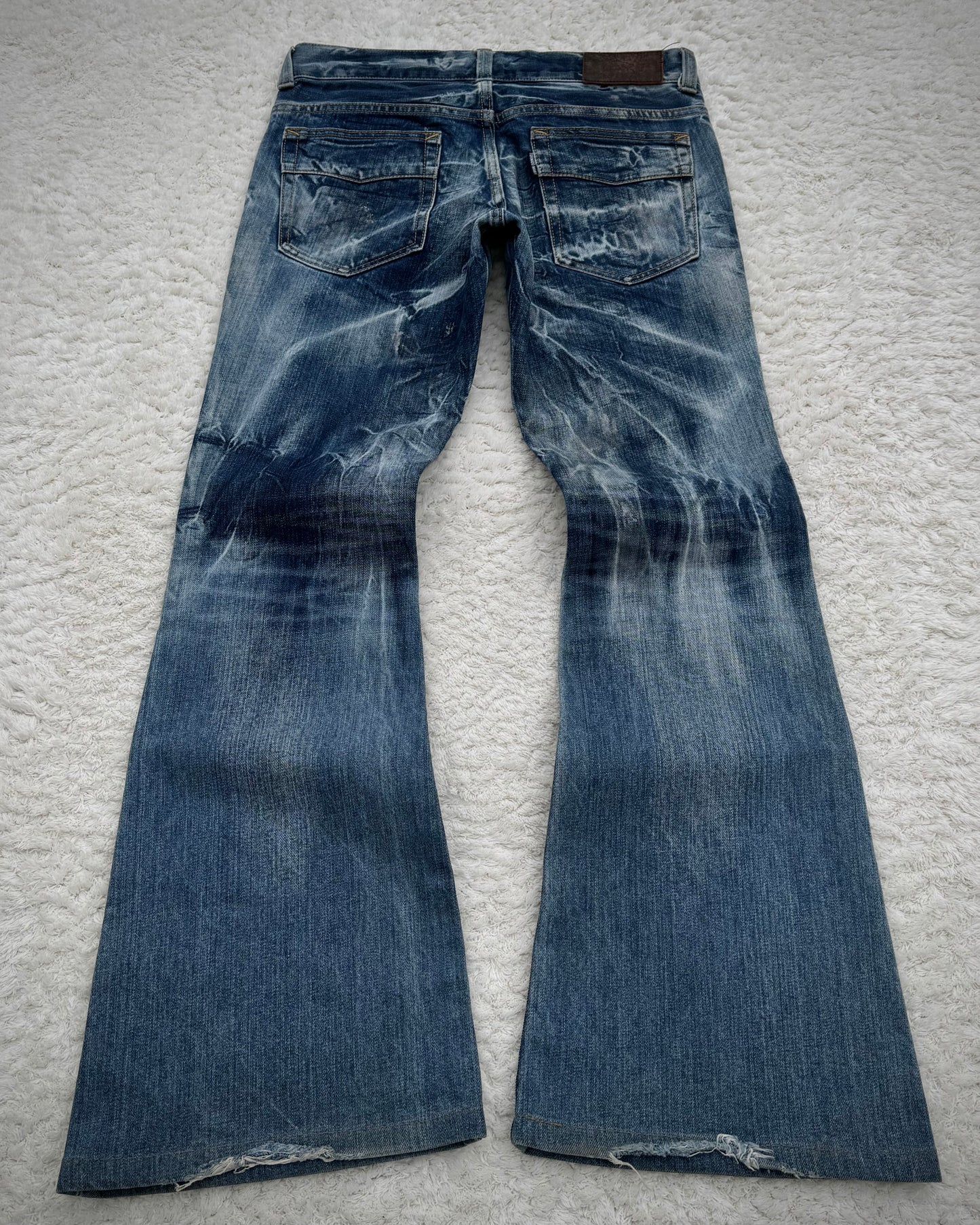 Tornado Mart Ocean Washed Flared Jeans