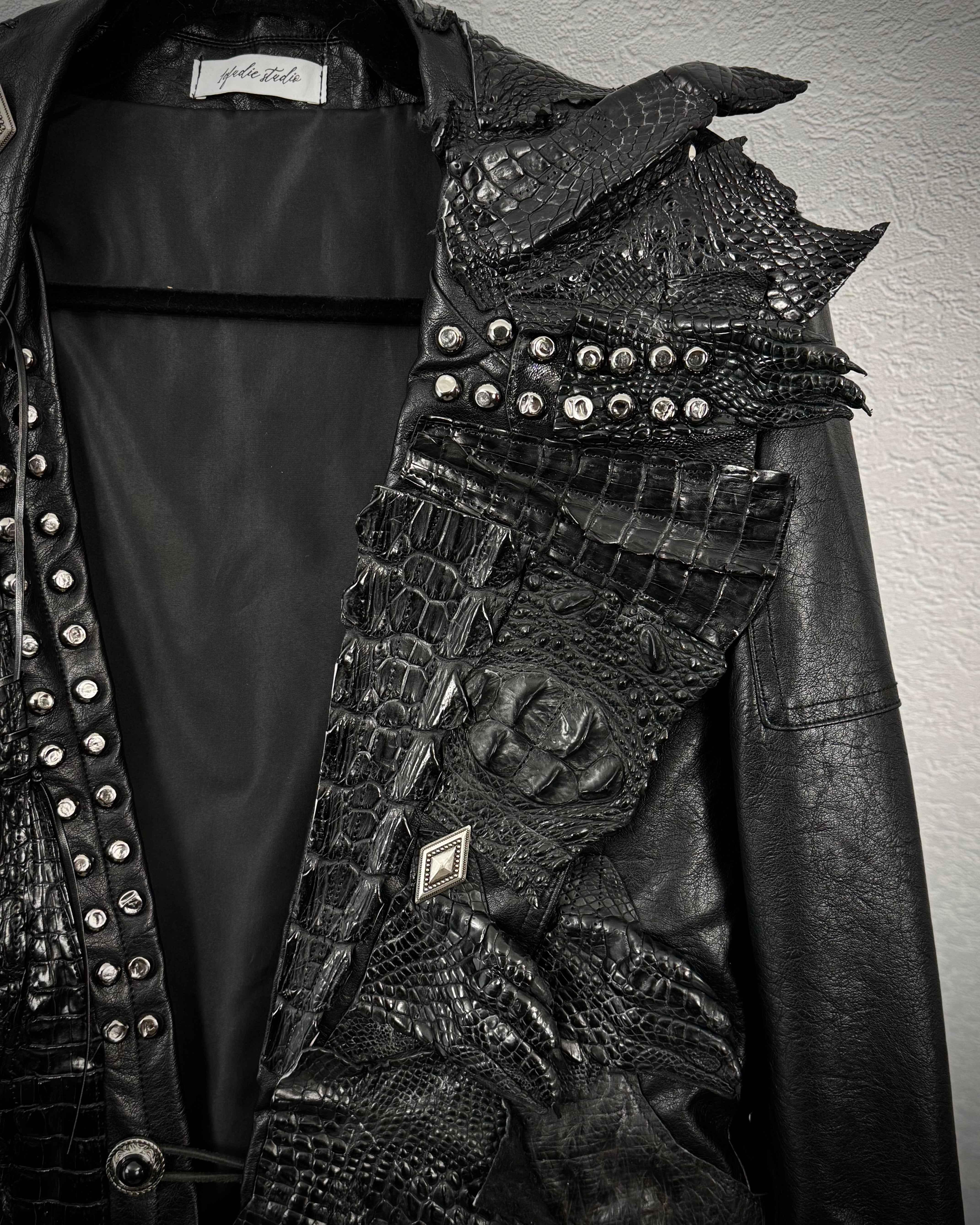 1vfudie S02 Exotic Leather Jacket – Paroxa