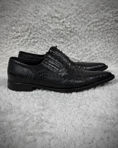 Cesare Paciotti Python Dress Boots