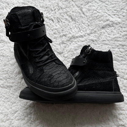 Giuseppe Zanotti Snakeskin Pattern Sneaker