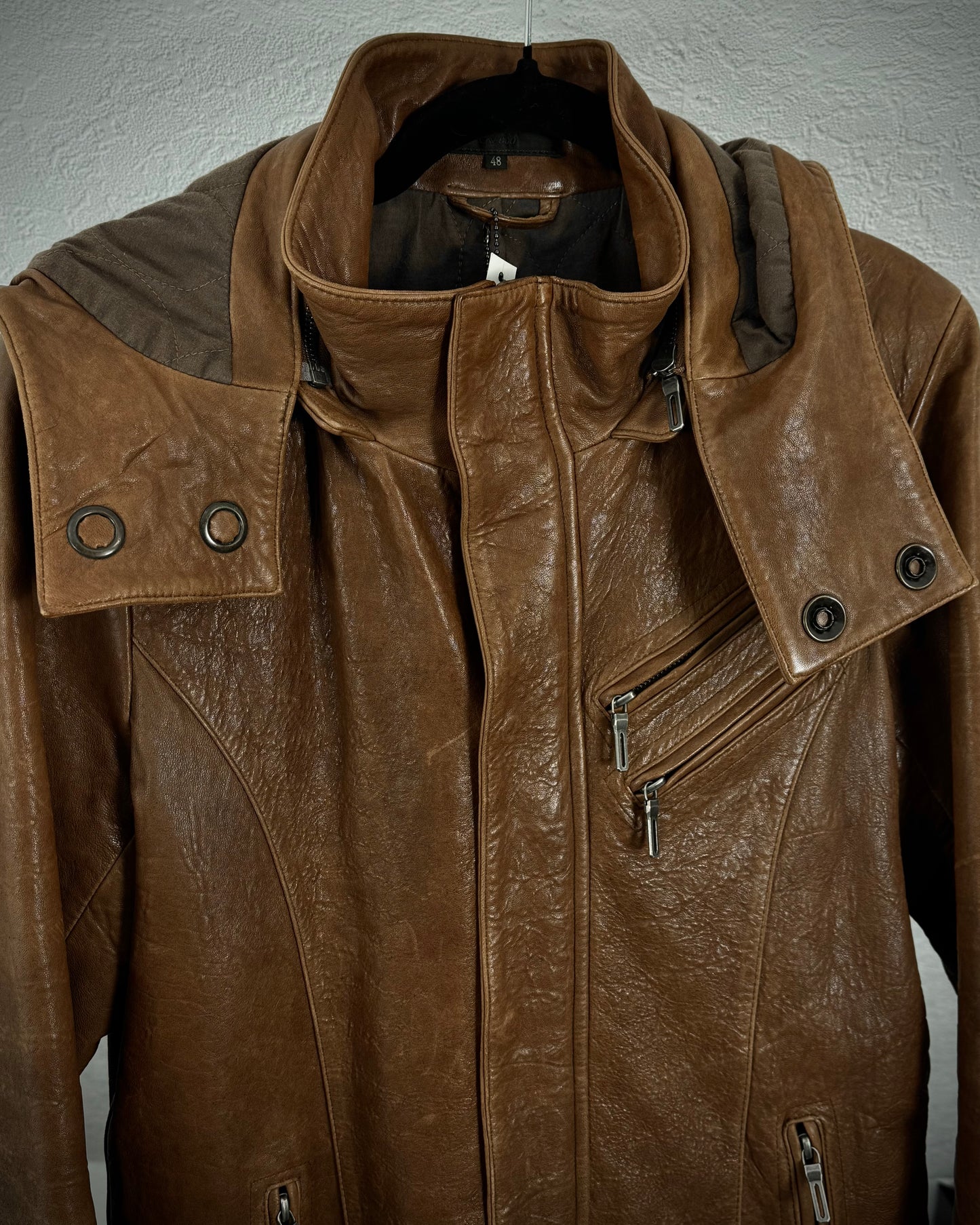 CAV-000 Full-Grain Lamb Leather Jacket