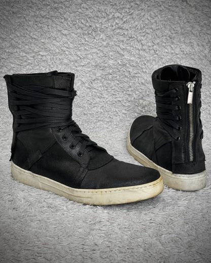 Gaen Backlace Zippered Sneakers