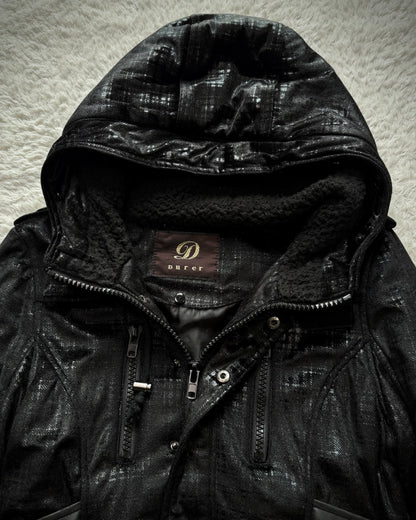 Durer Tartan Luster Hooded Tactical Jacket