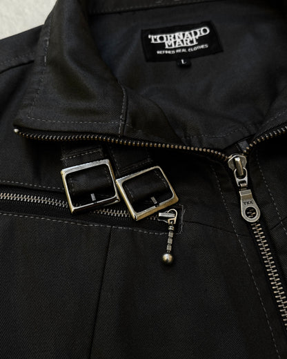 Tornado Mart Waxed Belted Rider Jacket