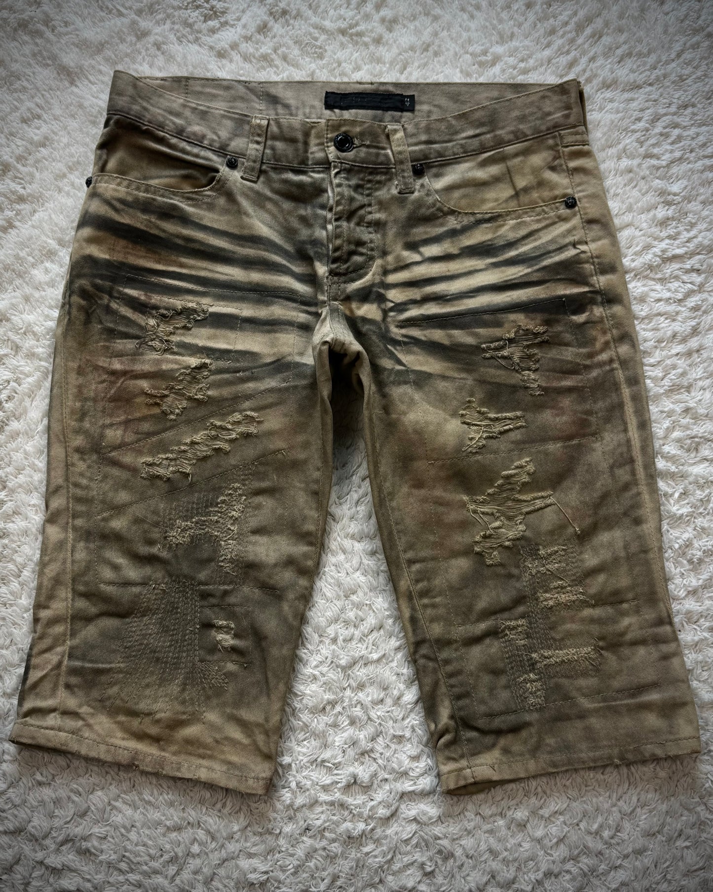 Fuga Desert Clawmarks Washed Shorts