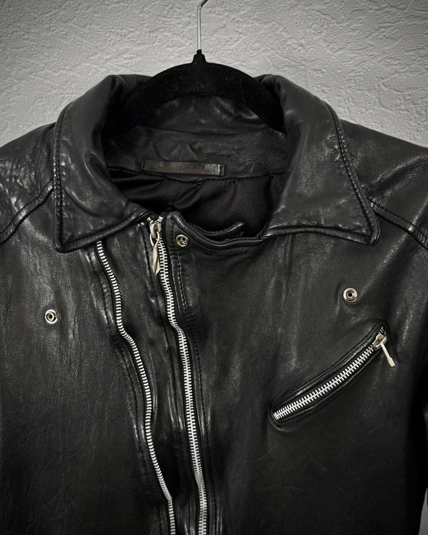 14th Addiction Reaper Cut Quilted Leather Rider Jacket