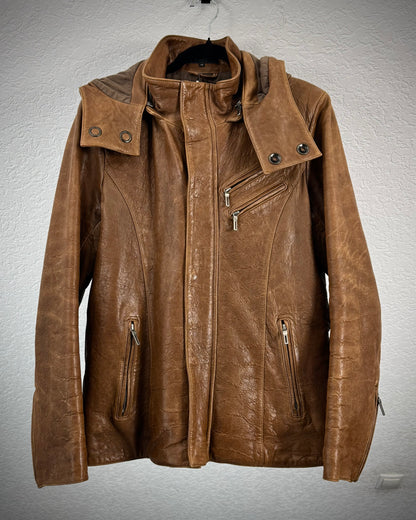 CAV-000 Full-Grain Lamb Leather Jacket