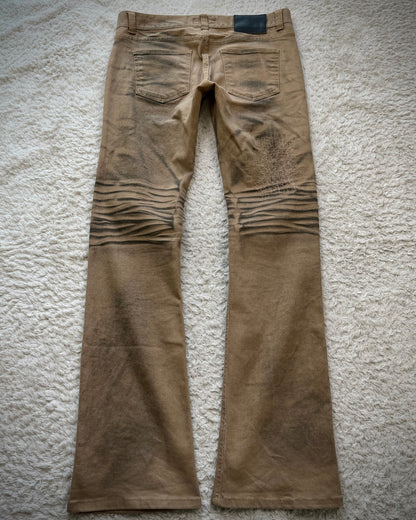 La Gate Mud Clawmarks Washed Bootcut Jeans