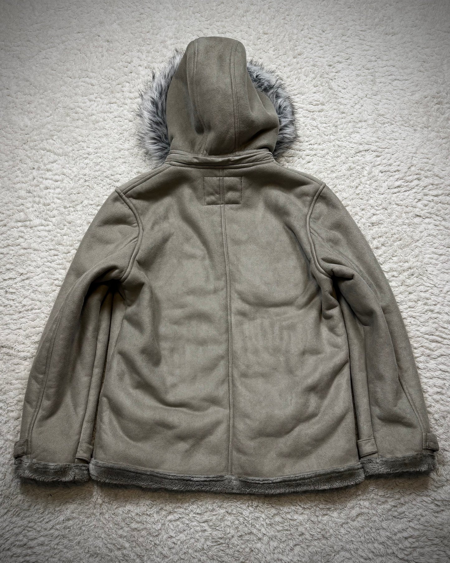 Roushatte Fur Hood Fleece Interior Jacket