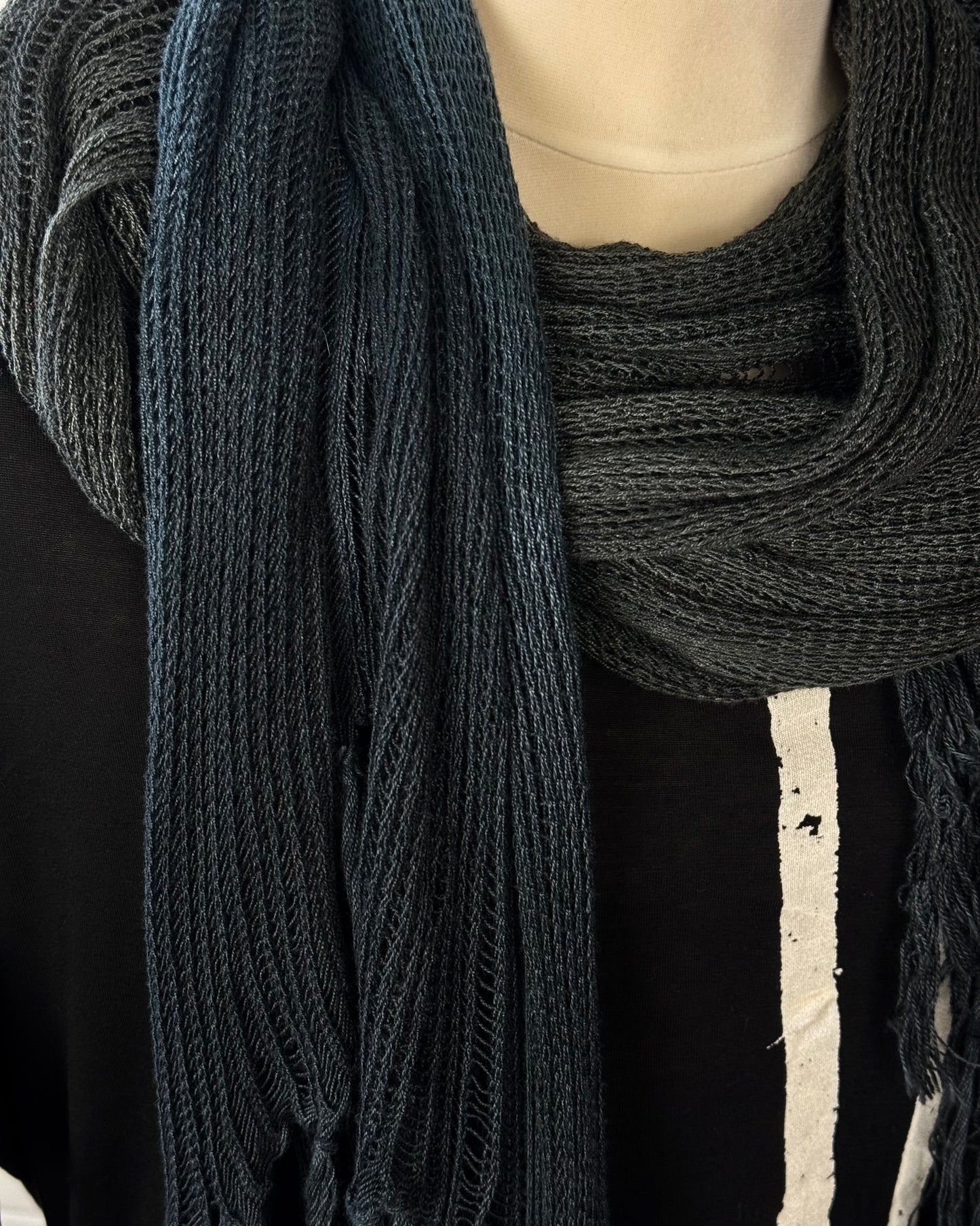 KMRii Northern Lights Feathered Scarf