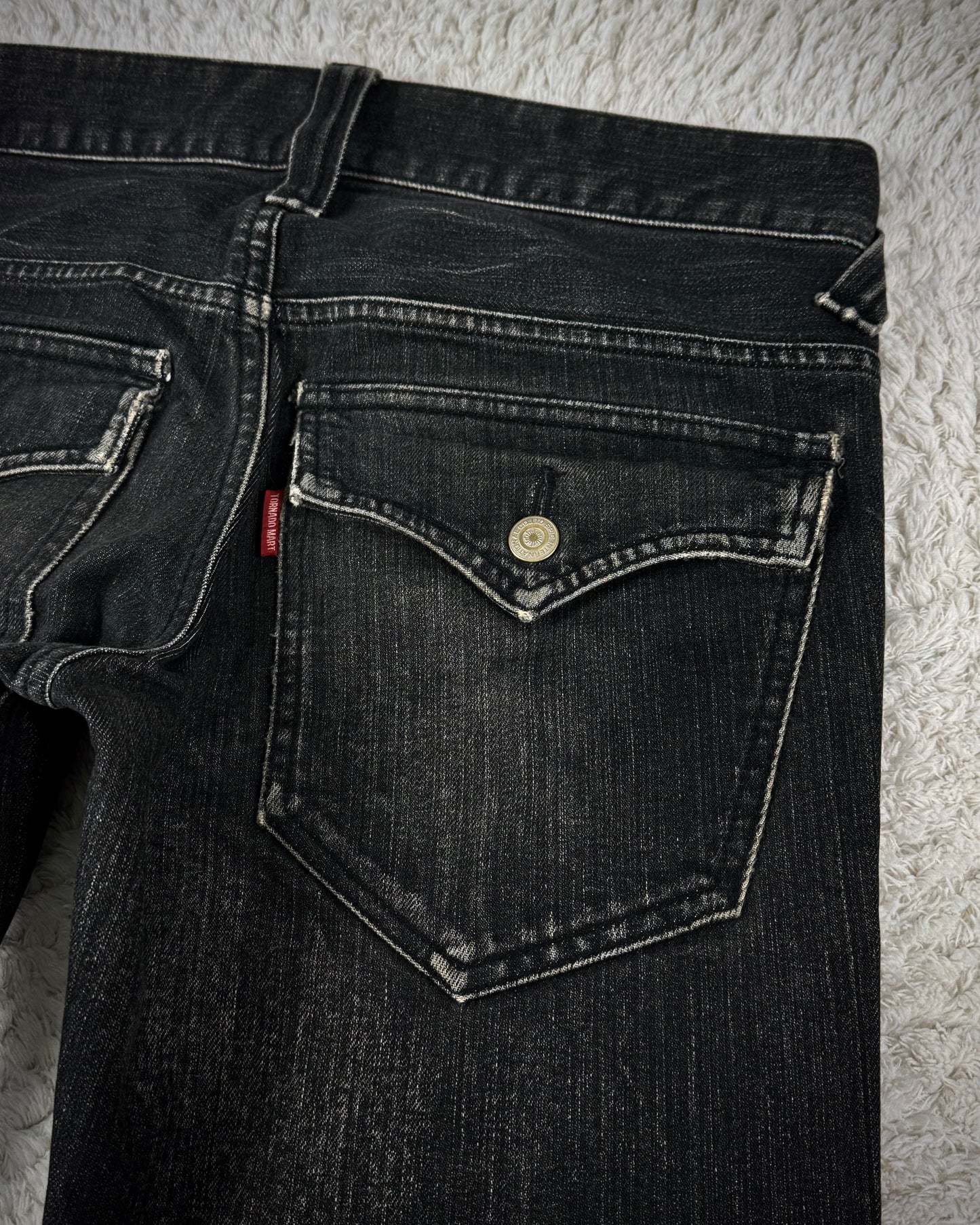 Tornado Mart Clawmark Spiral Bootcut Denim