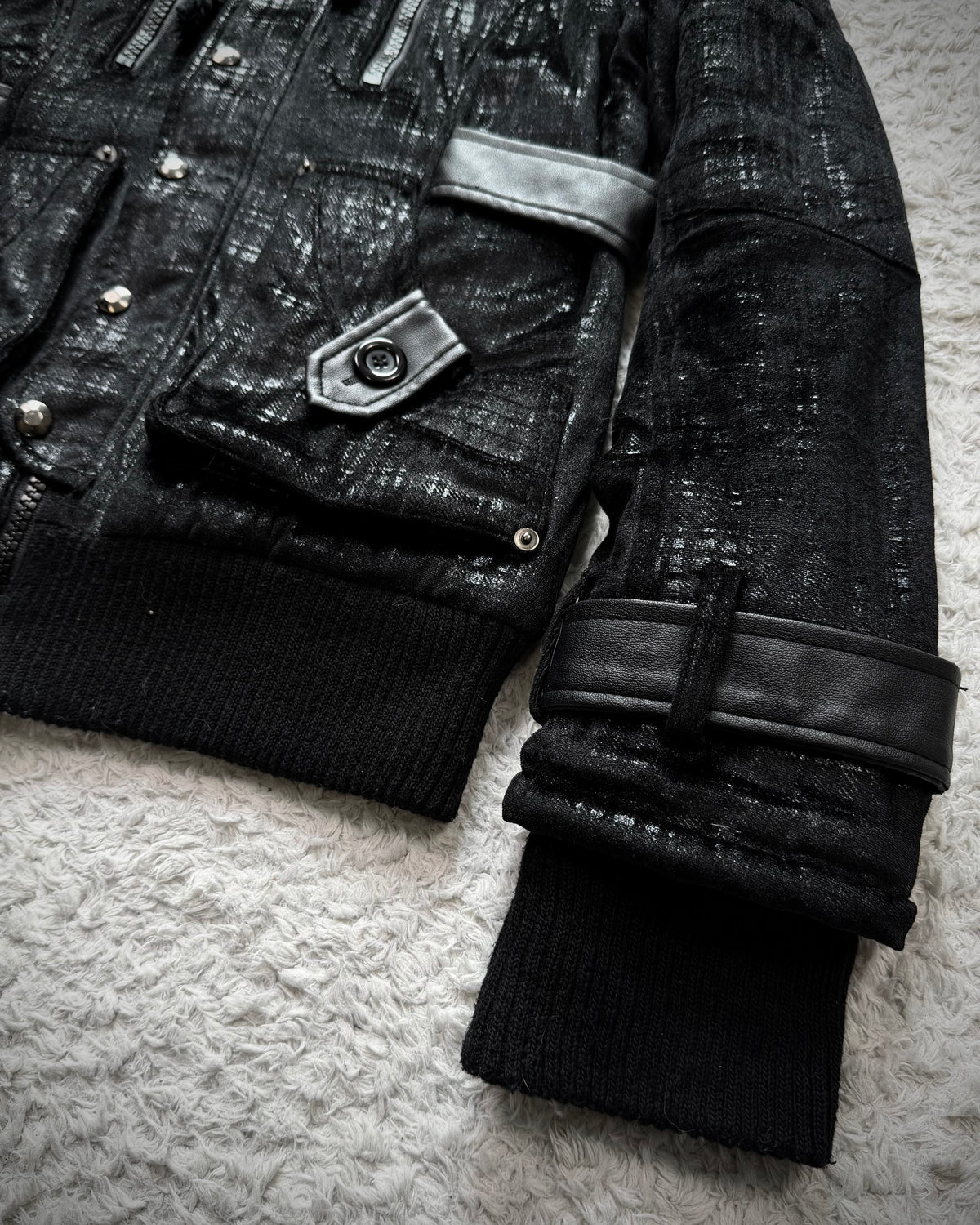 Durer Tartan Luster Hooded Tactical Jacket