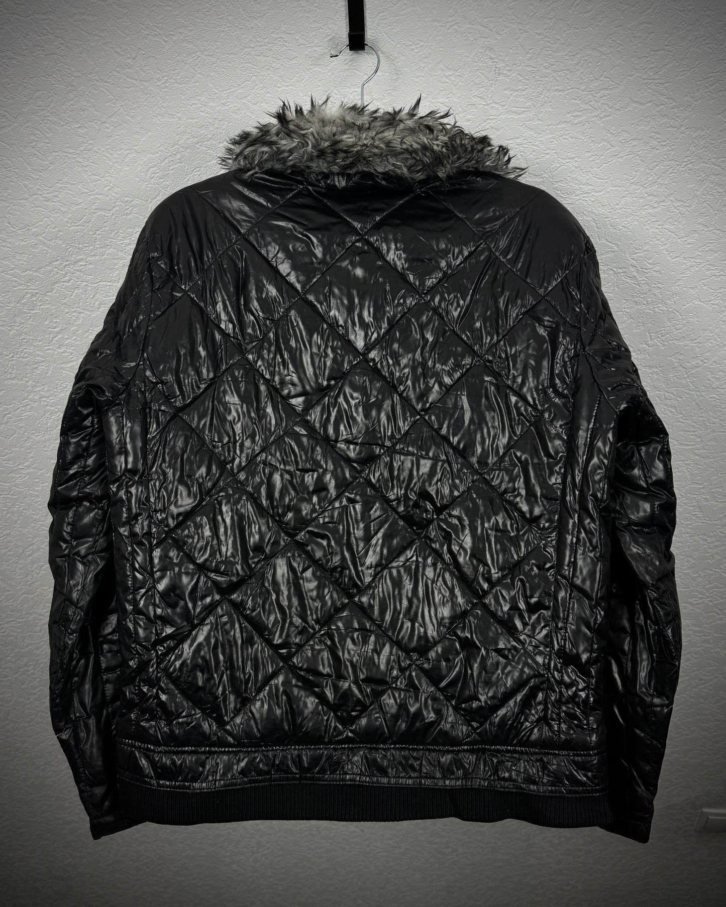 Sorridere Fur Collar Puffer Jacket