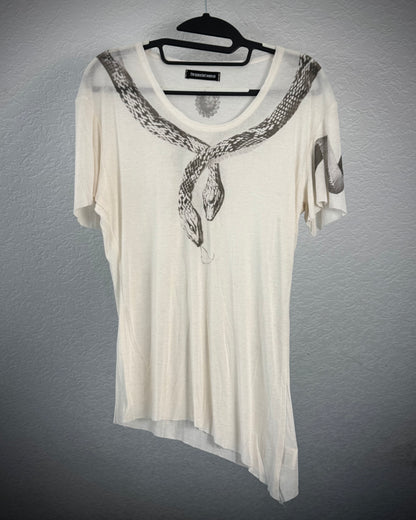 The Space Between Us Asymmetrical Pythons T-Shirt