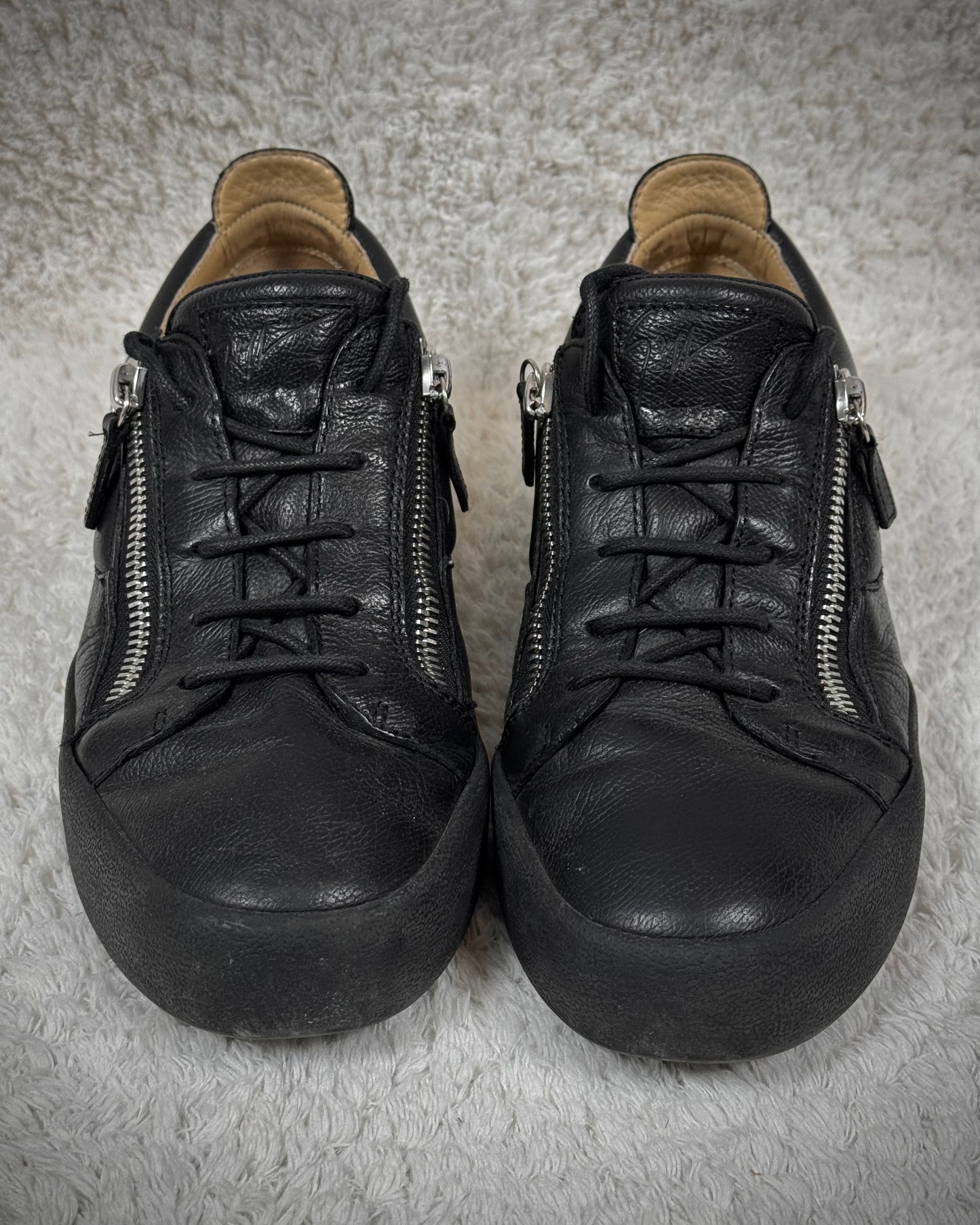 Giuseppe Zanotti Metallic Heel Attachment Sneakers