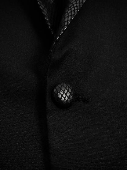 Buffalo Bobs Python Lustered Peaked Blazer