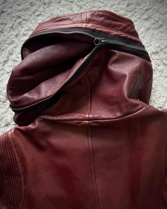Katharine Hamnett Transformable Bono Leather Jacket