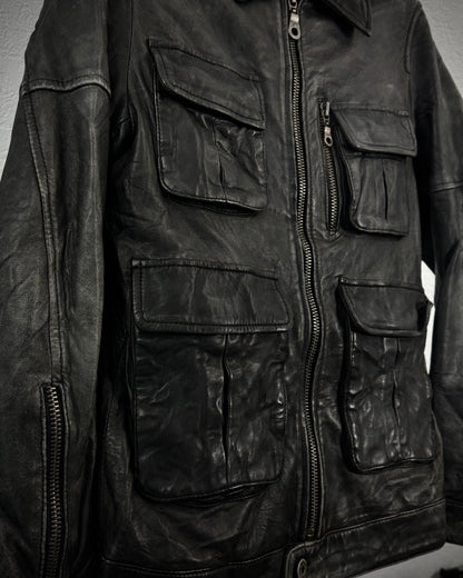 Acoustic Five Pocket Sheepskin Leather Jacket