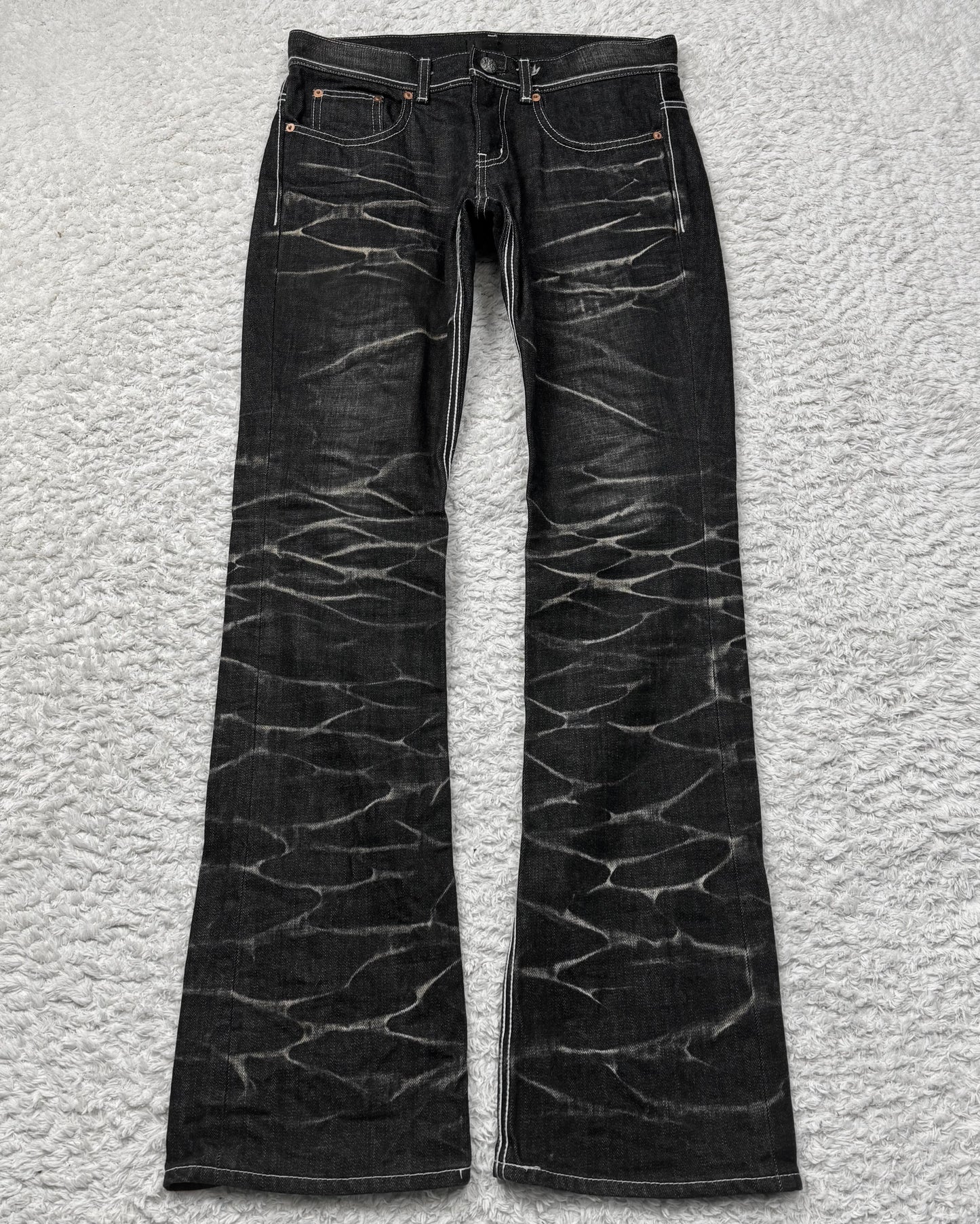Midas Clawmarks Washed Bootcut Denim