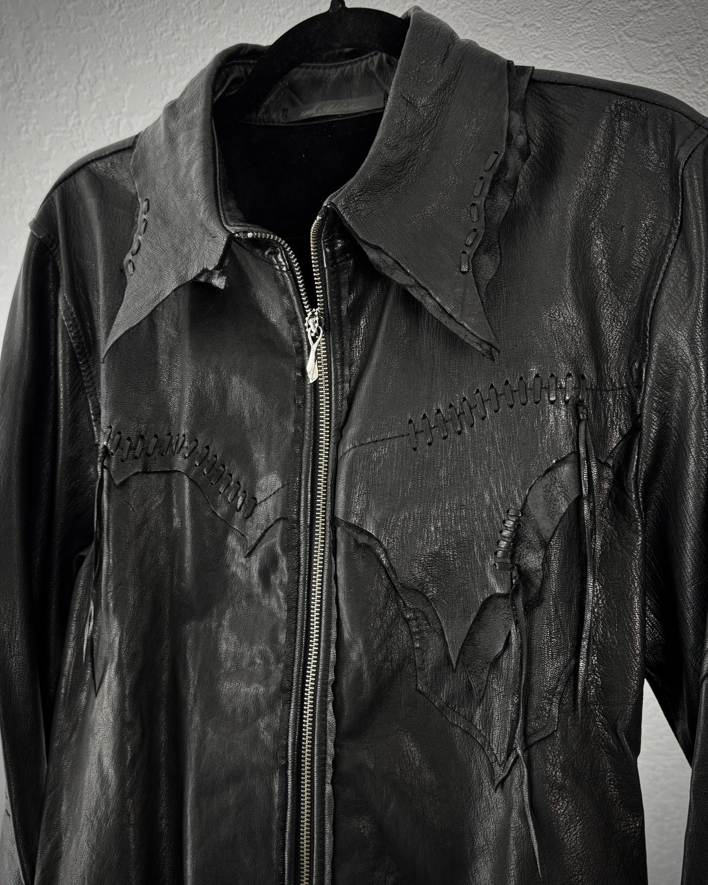 14th Addiction “Desperado” Raw Cut Leather Jacket