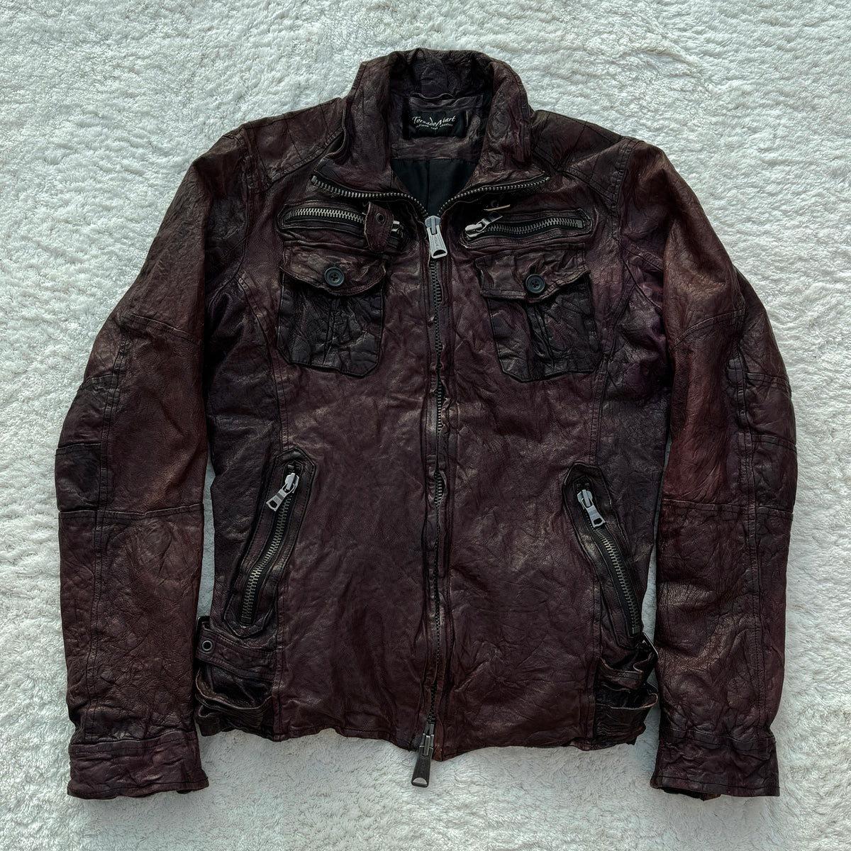 Tornado Mart Quilted Leather Jacket – Paroxa