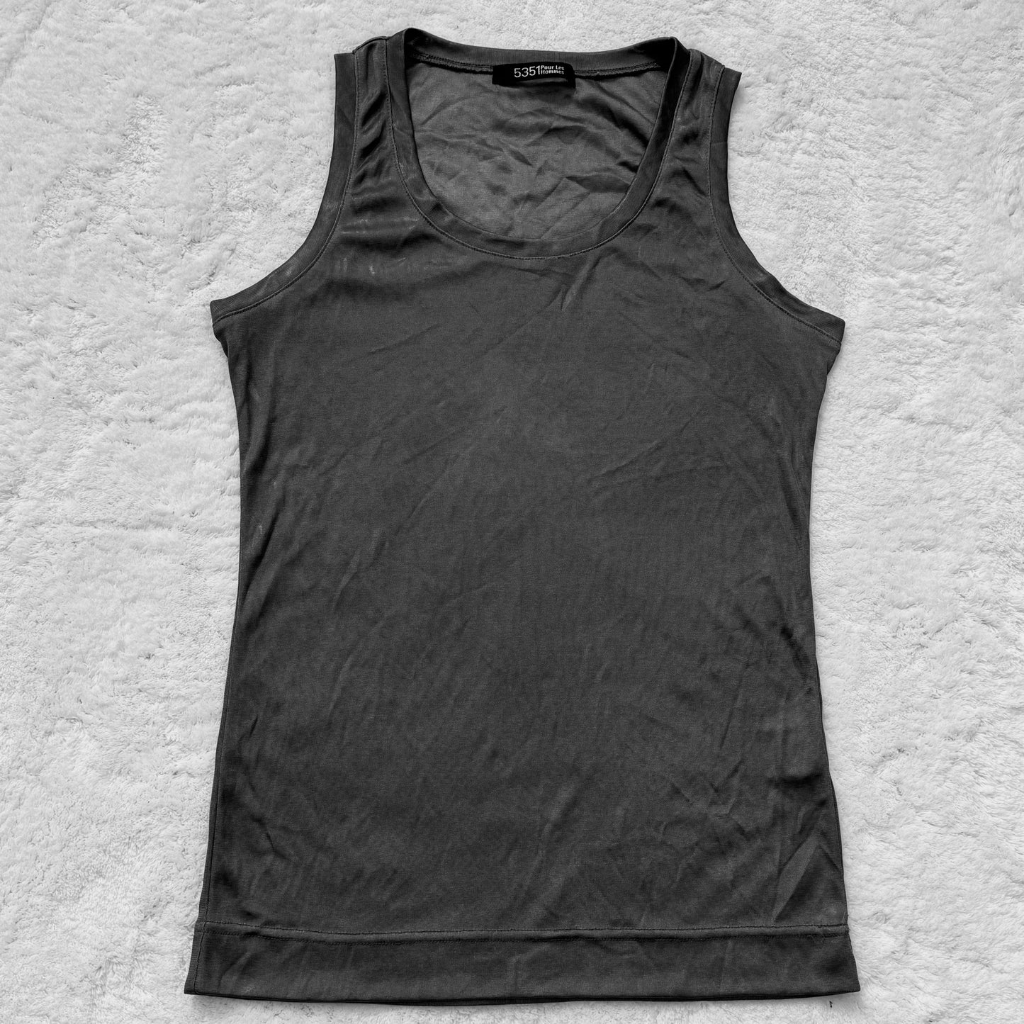 5351 Pour Les Hommes Silver Tank Top