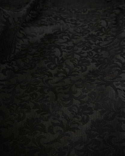 Morgan Homme Jacquard Flared Dress Pants