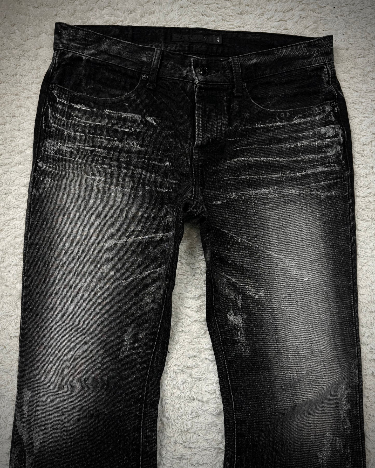 Fuga Clawmarks Luster Coated Bootcut Jeans