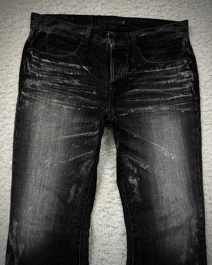 Fuga Clawmarks Luster Coated Bootcut Jeans