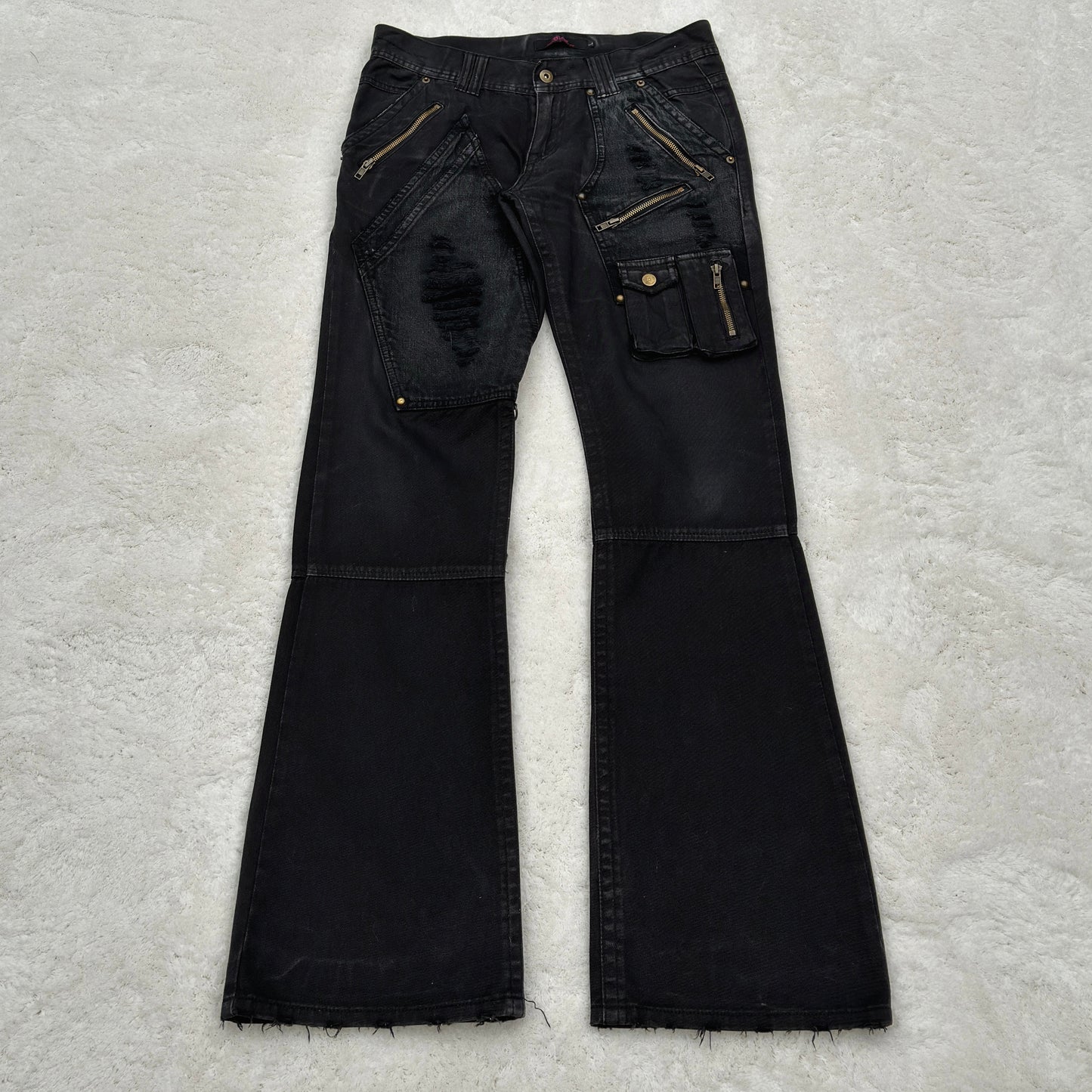 Midas Jeans Patch Cargo Pants