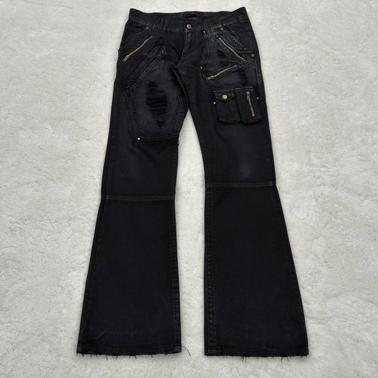 Midas Jeans Patch Cargo Pants