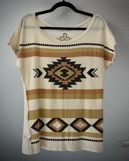 One Way Aztec Reversible T-Shirt