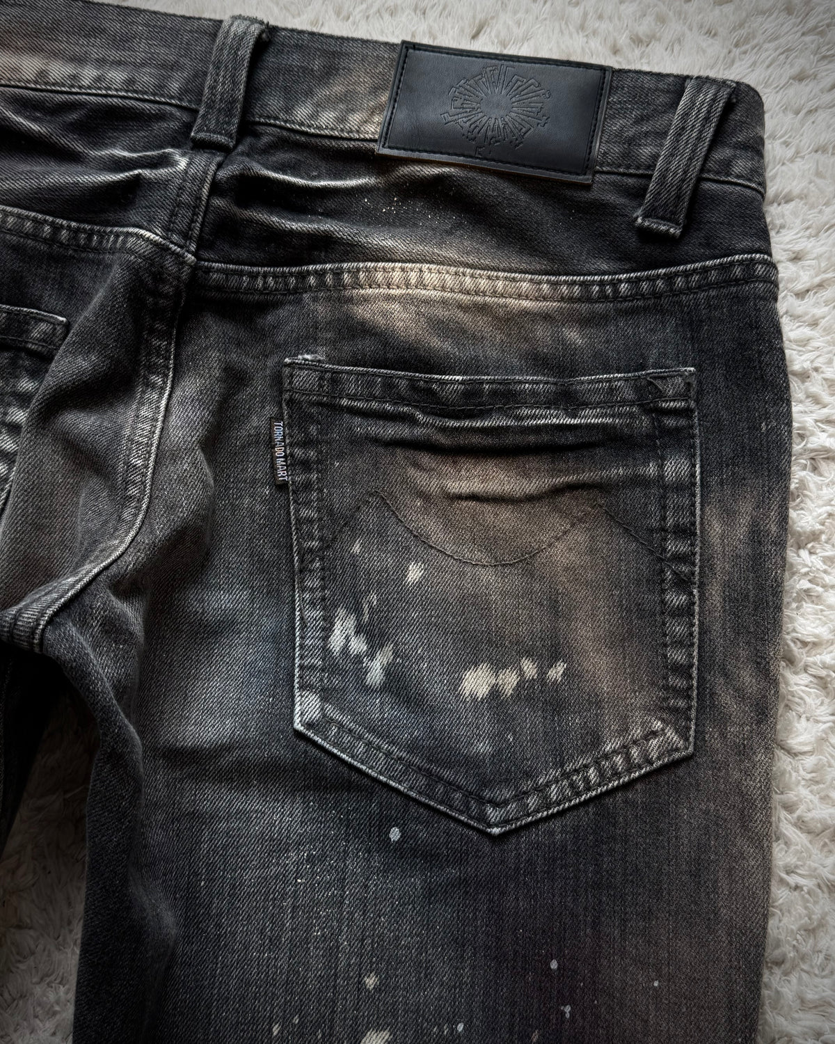 Tornado Mart Galaxy Washed Slim Bootcut Jeans