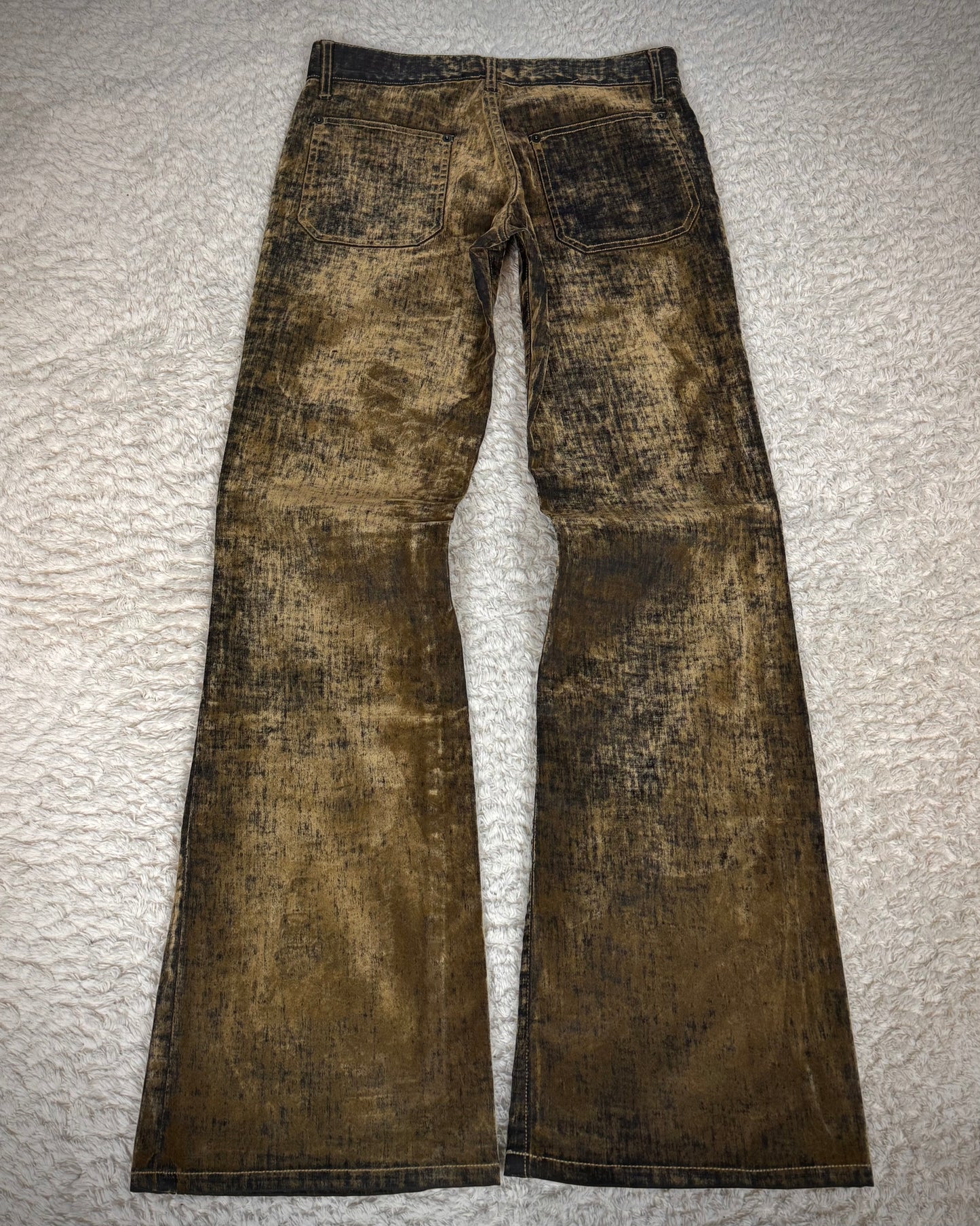 WWRA Swamp Washed Flared Pants