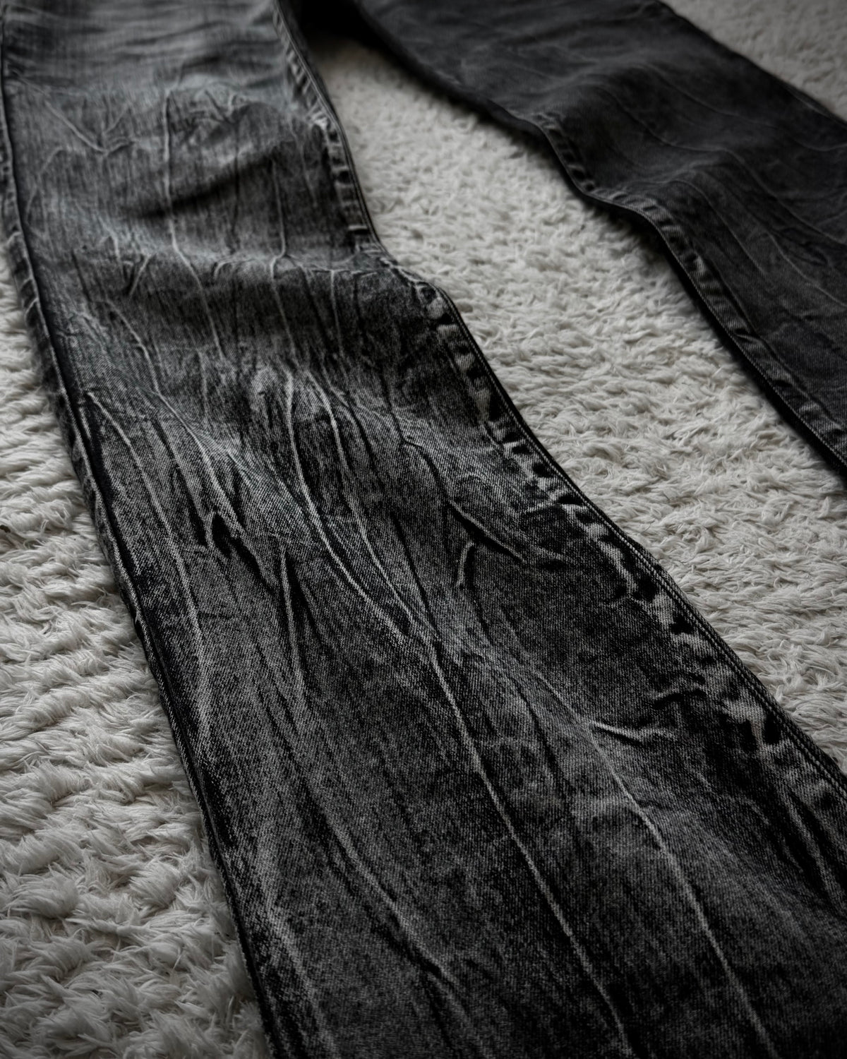 Tornado Mart Clawmarks Washed Slim Bootcut Jeans