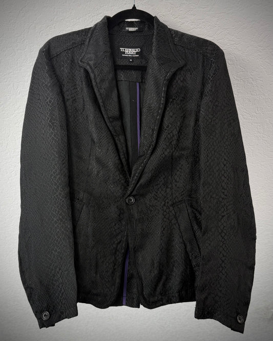 Tornado Mart Python Woven Blazer