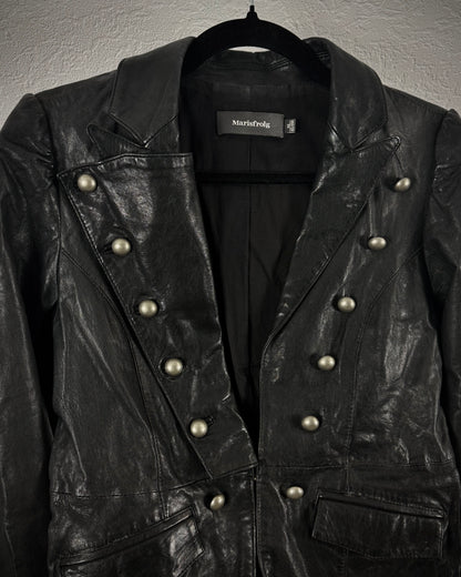 Marisfrolg Napoleon Leather Blazer