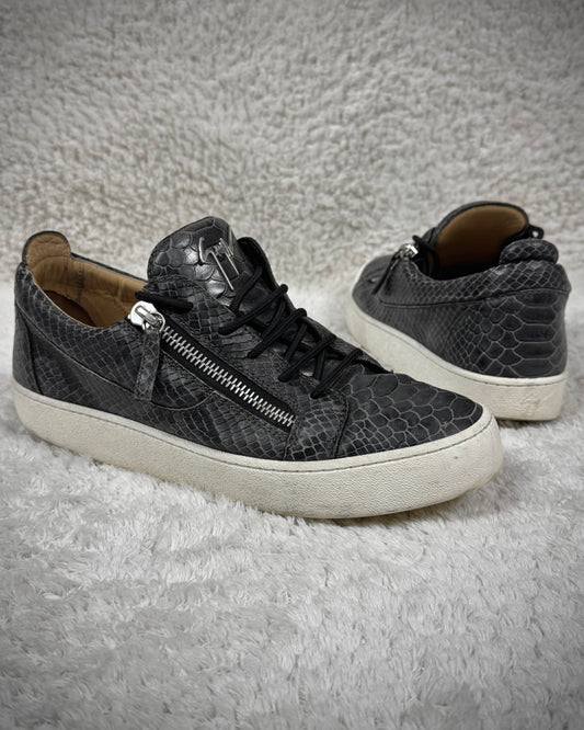 Giuseppe Zanotti Snakeskin Sneakers