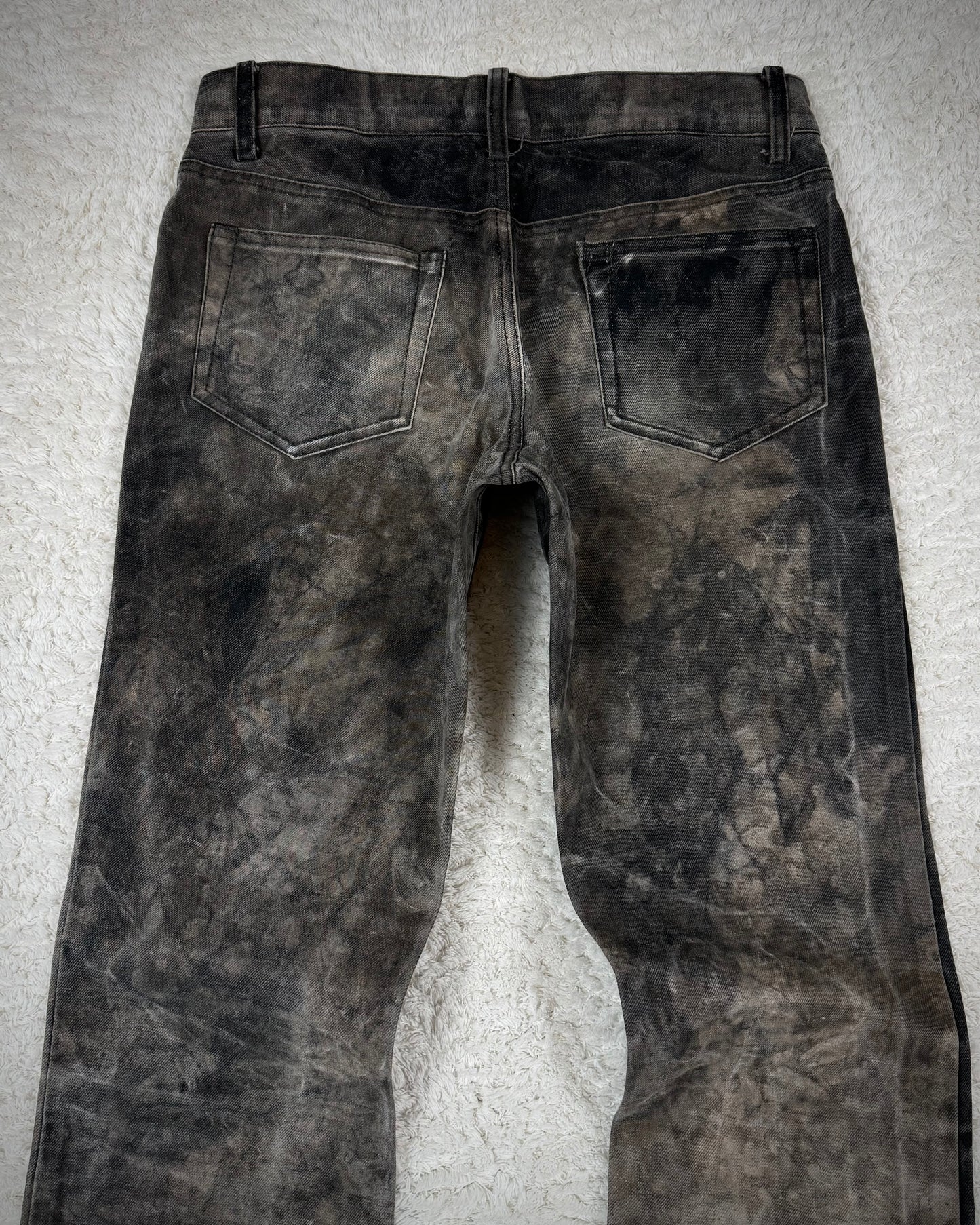 5351 Pour Les Hommes Texture Washed Bootcut Jeans