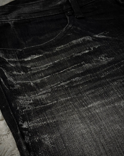 Fuga Clawmarks Luster Coated Bootcut Jeans
