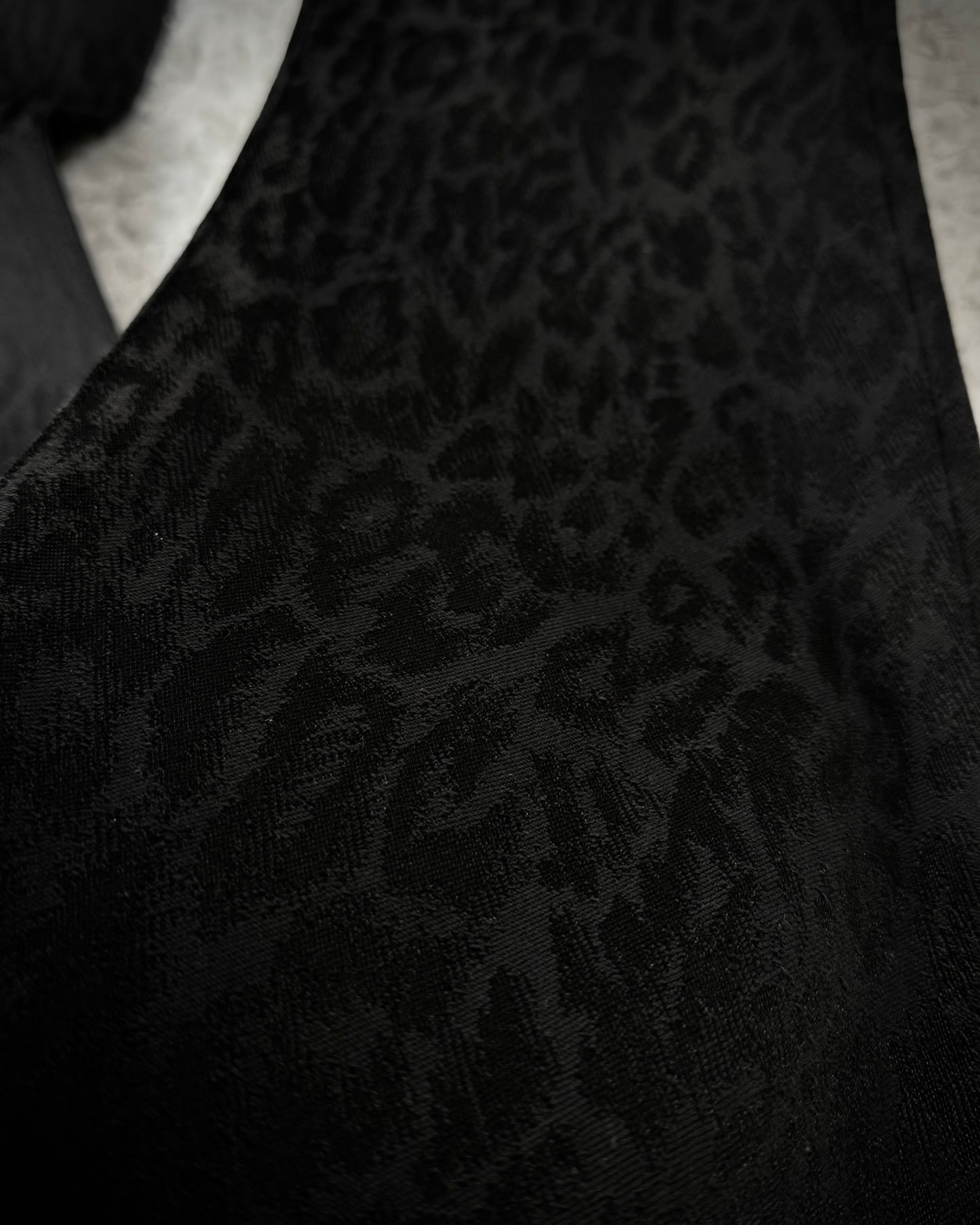 Tornado Mart Leopard Woven Flared Pants