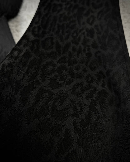 Tornado Mart Leopard Woven Flared Pants