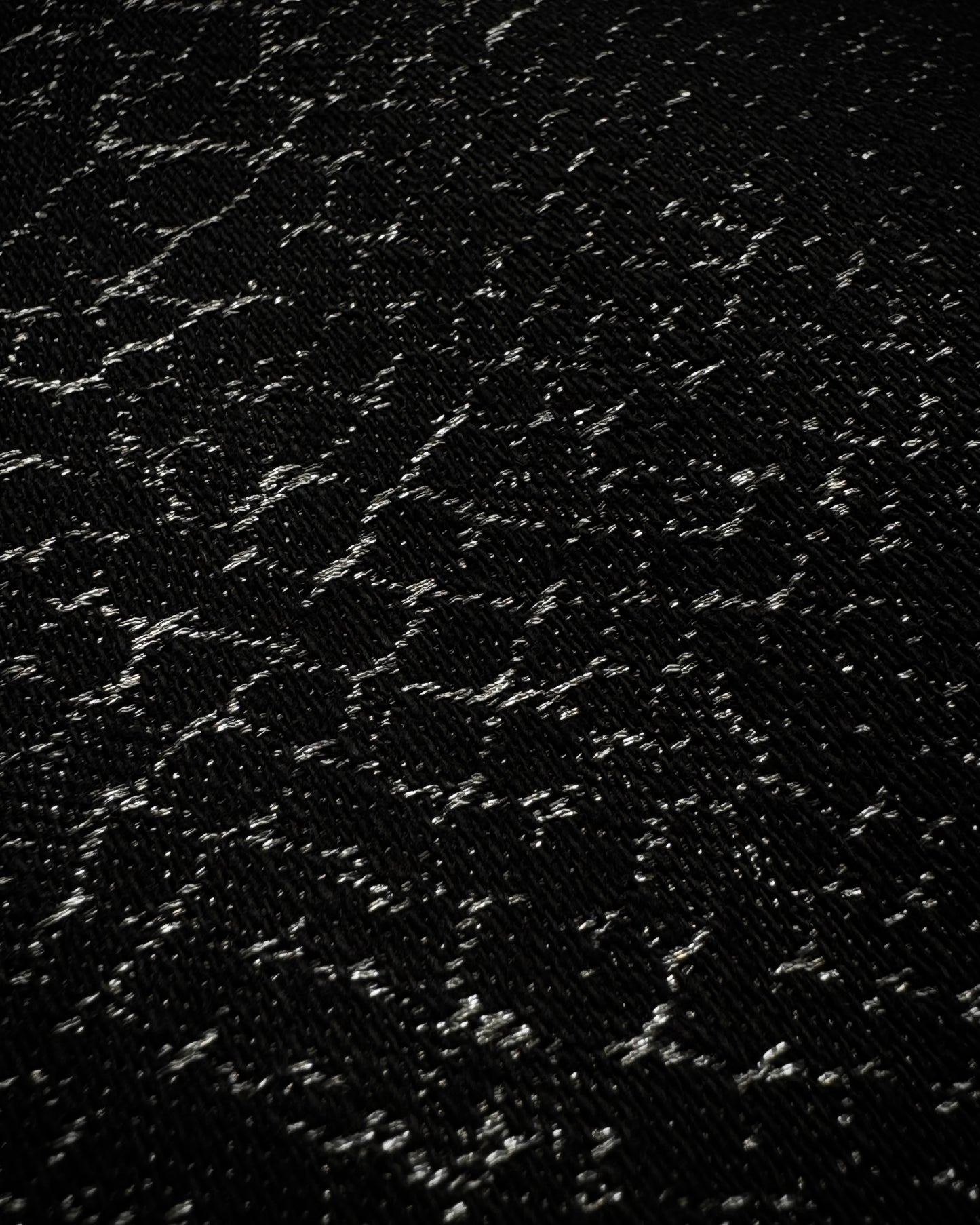 Yasuyuki Ishii Silver Python Jacquard Flared Pants