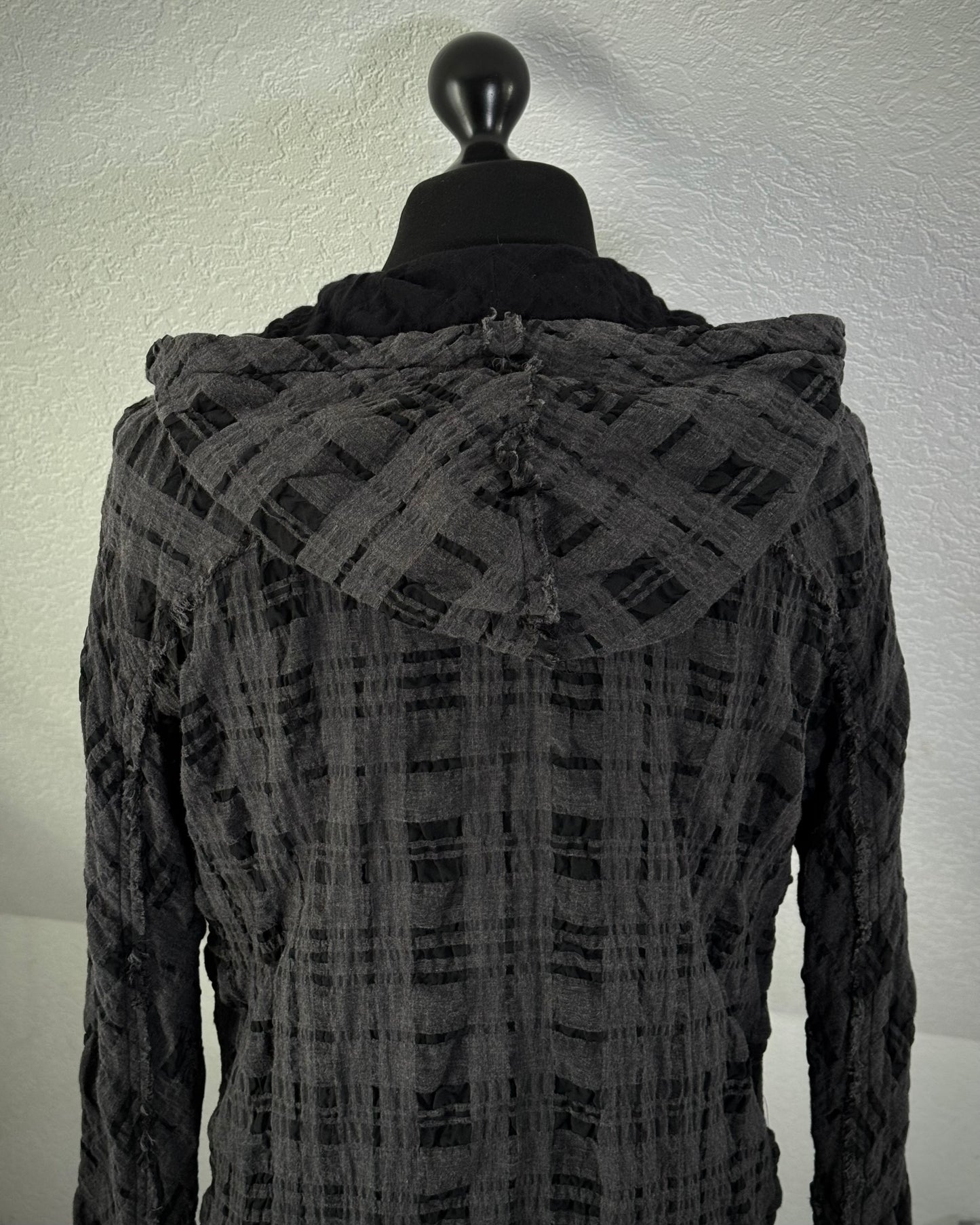 L.G.B. Hooded Flannel Button Up Shirt